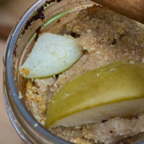 Protein Apple Crisp Cake Jars Recipe
