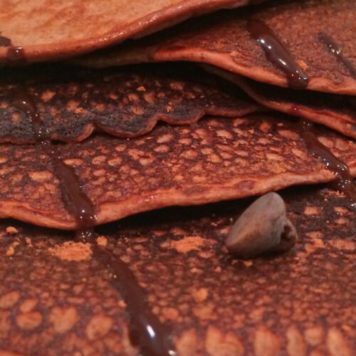 Chocolate Peanut Butter Protein Crepes Recipe