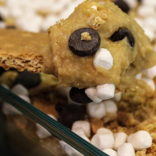 Protein S'mores Cookie Dough Dip Recipe
